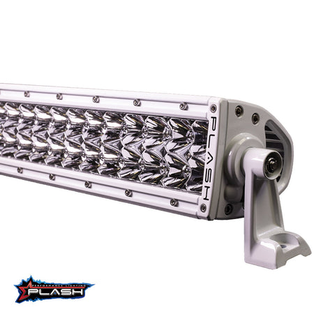 Plash - XX-Series 20" LED Light Bar - White, 5W, 23600lm, 6000K, Cool White, 9-36V, IP68 (XX-20-5W-WHT) — Quality Boat Parts