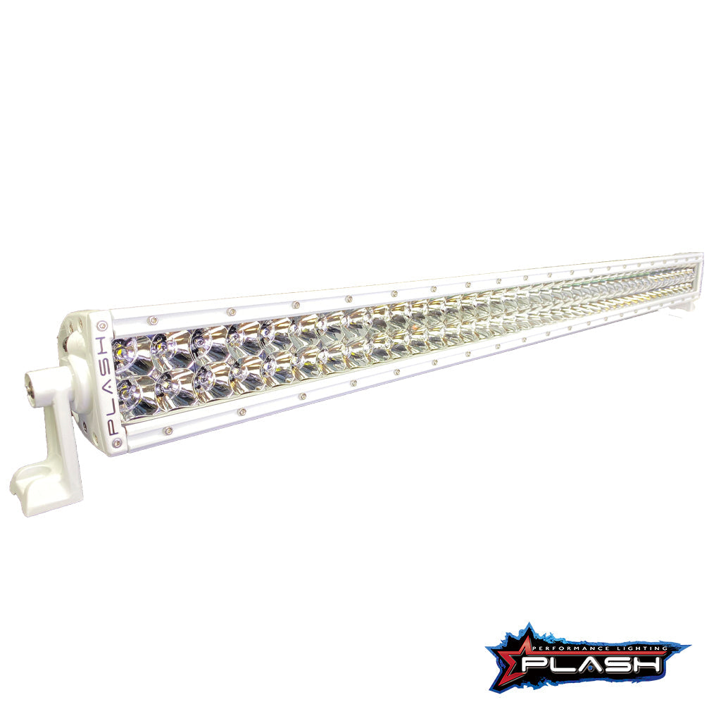 Plash - 30" XX-Series LED Curve Light Bar - 5W, 9-36V, 6000K, Cool White, IP68 — Quality Boat Parts