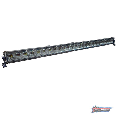 Plash - 40" Fishing Light Bar - Black, 400W, Warm White, 3000K, 22950lm, 9-36V, IP69K (XX-40-WW) — Quality Boat Parts