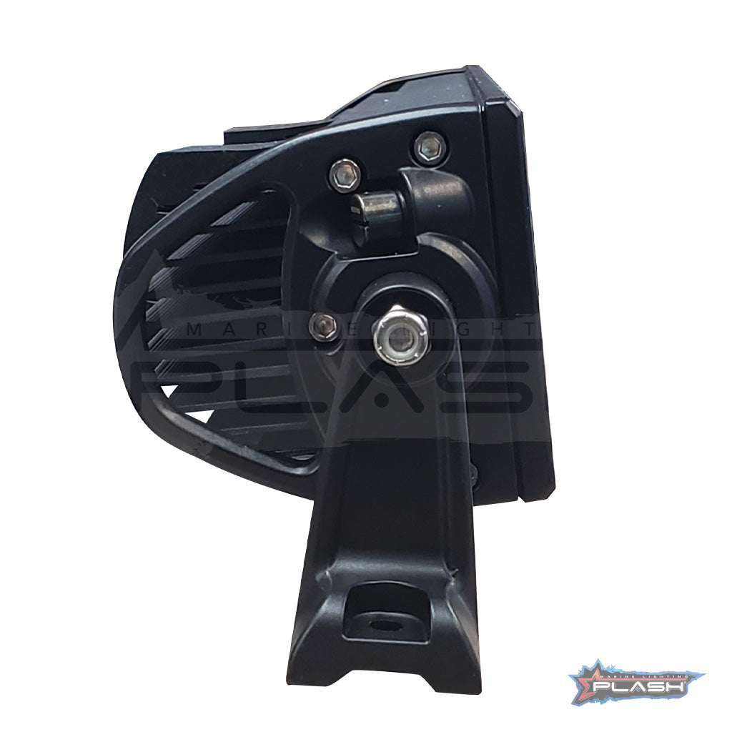 Plash - 40" Fishing Light Bar - Black, 400W, Warm White, 3000K, 22950lm, 9-36V, IP69K (XX-40-WW) — Quality Boat Parts
