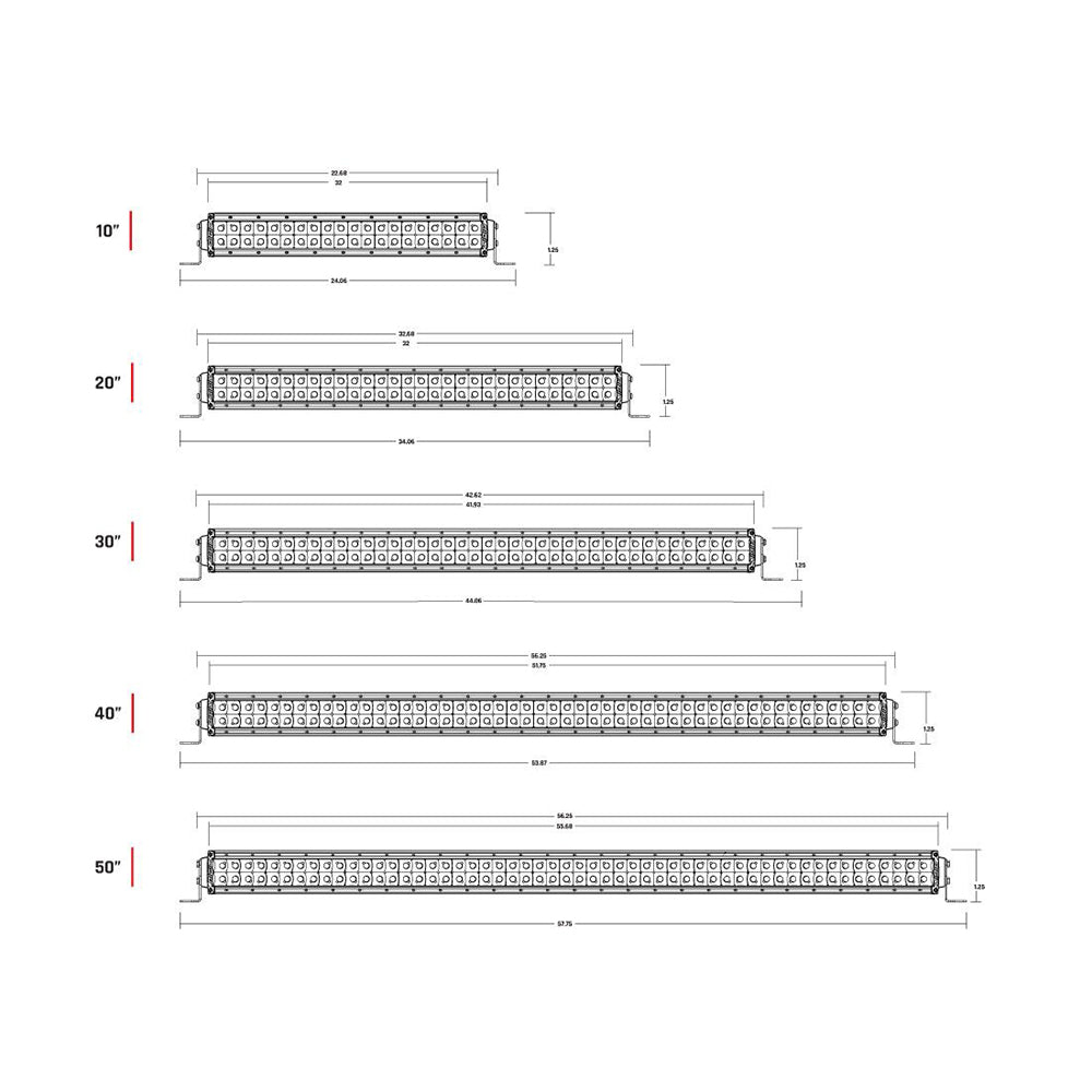 RIGID Industries - RDS-Series PRO Spot LED - 105W, 7.5A, 9-36V, IP68, Durable UV Resistant, Aluminum — Quality Boat Parts