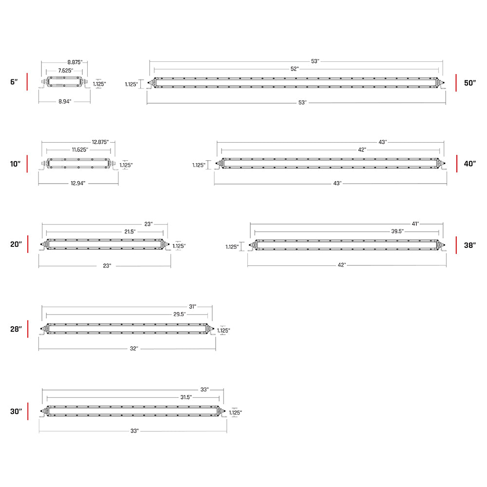 RIGID Industries - SR-Series PRO - Aluminum Housing, Durable Polycarbonate Lens, UV Resistant, 9-36V, IP68 — Quality Boat Parts