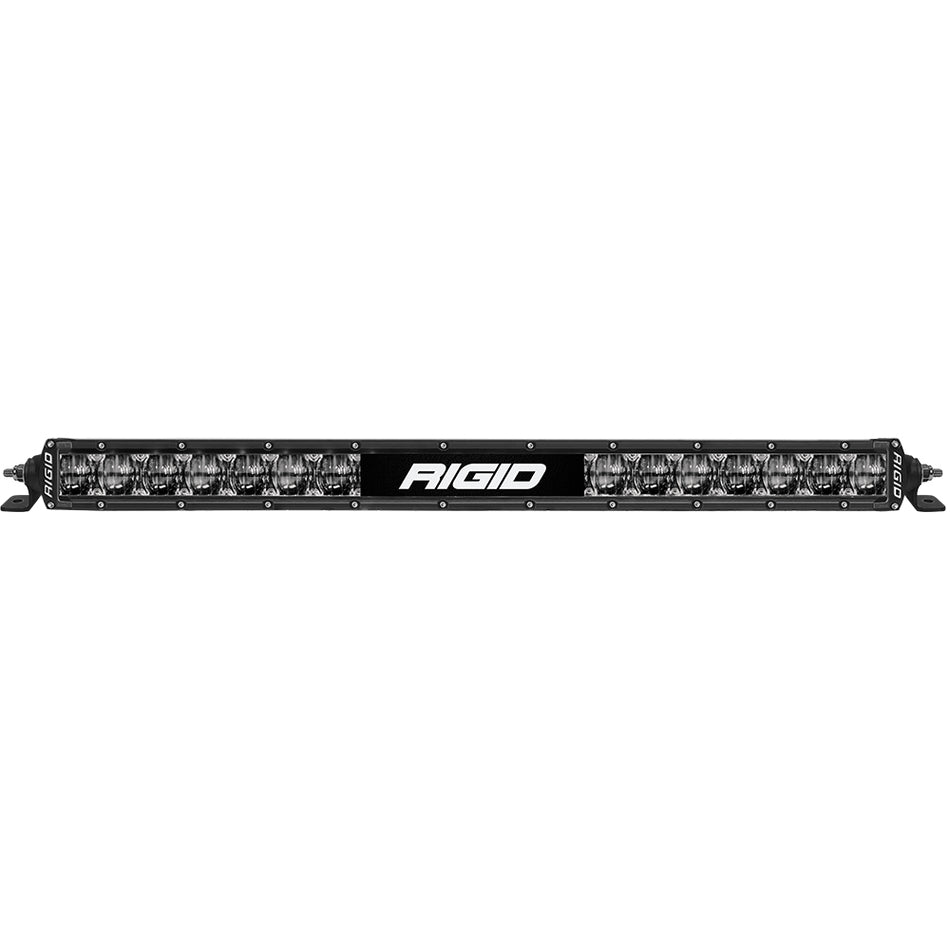RIGID Industries - SAE Compliant SR-SRS Light Bar - Black, 9-36V, 95W, 50000h, Polycarbonate Lens — Quality Boat Parts