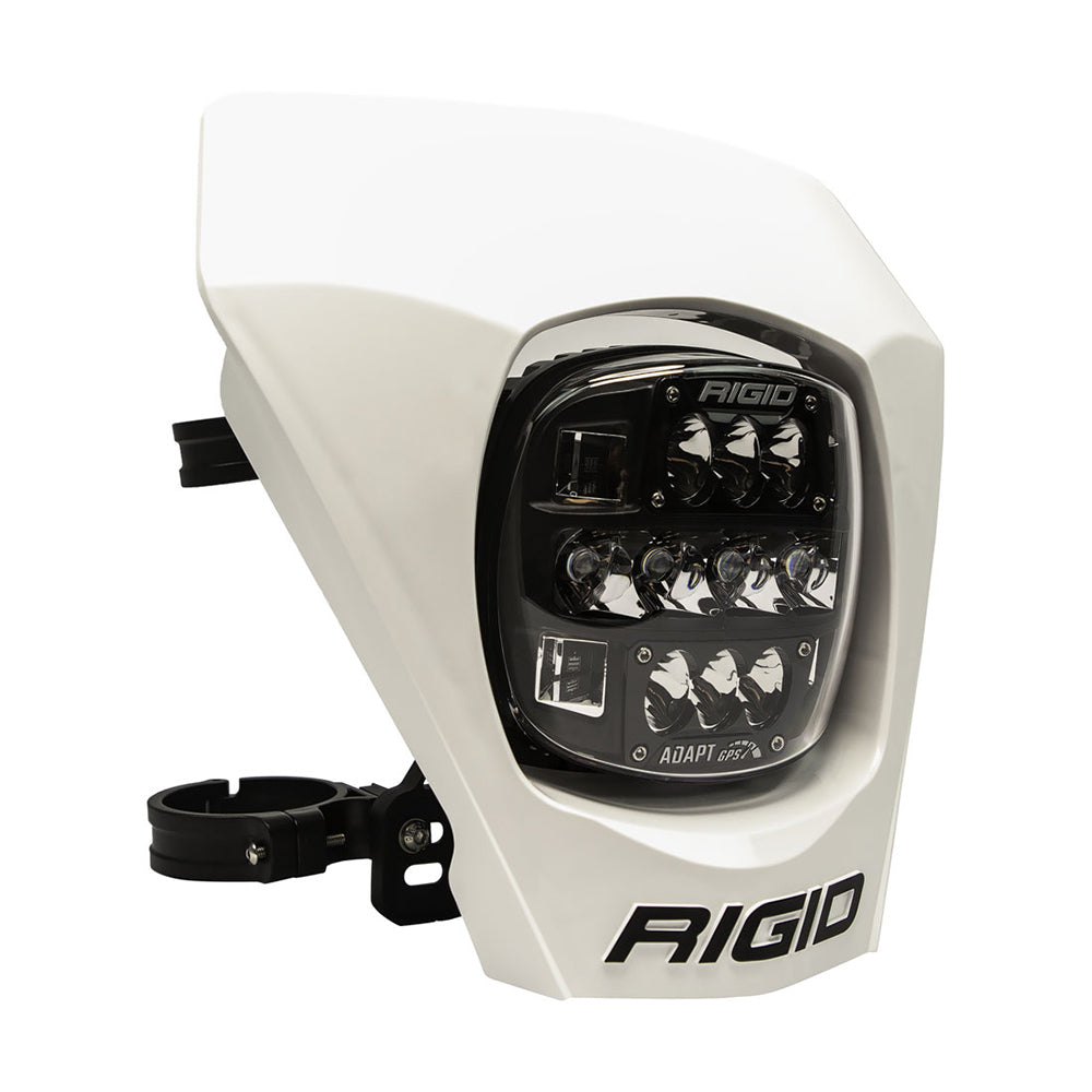 RIGID Industries - Adapt Moto Kit XE Number Plate - Durable Polypropylene — Quality Boat Parts