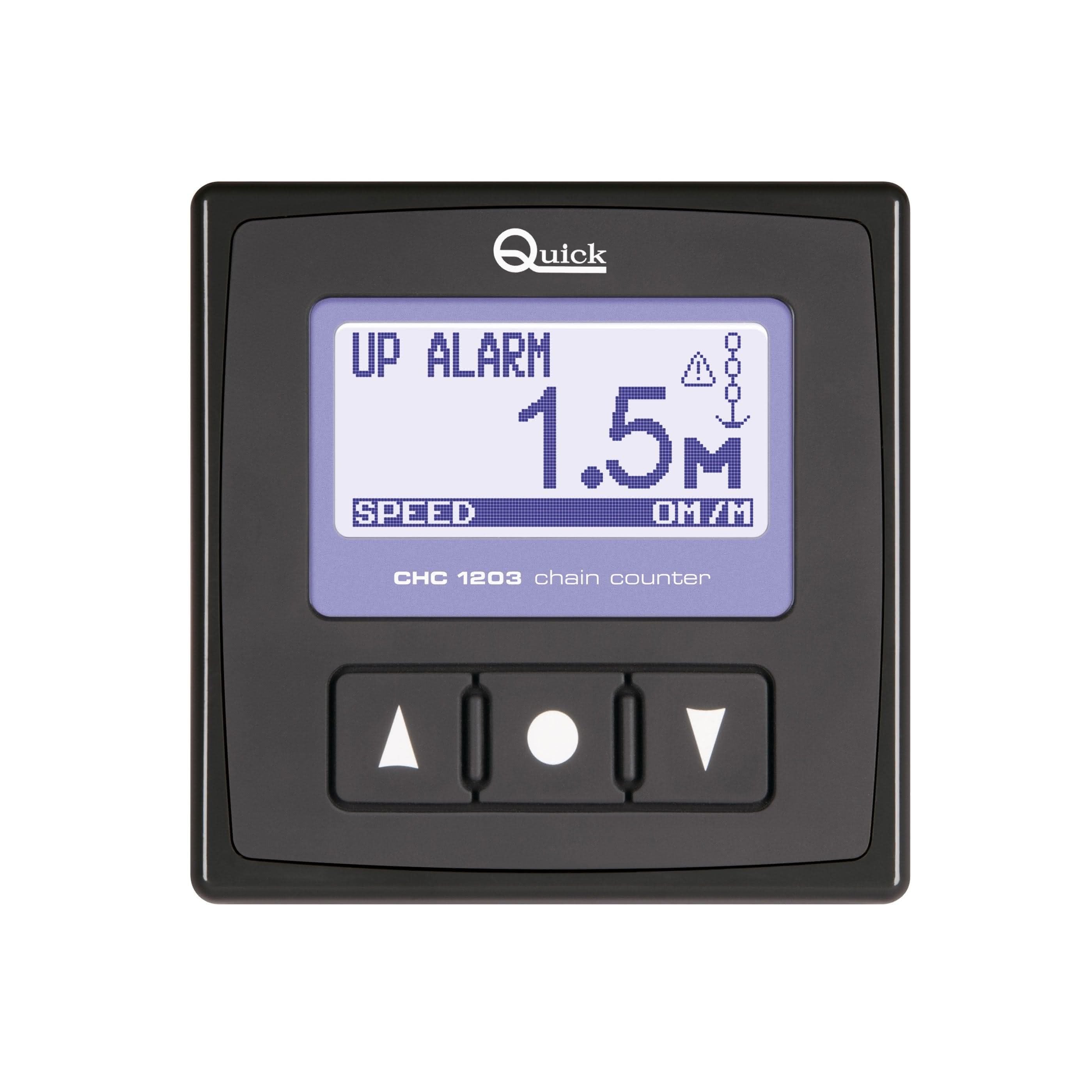 Quick Marine - Chain Counter - LCD Display, 9-32V — Quality Boat Parts