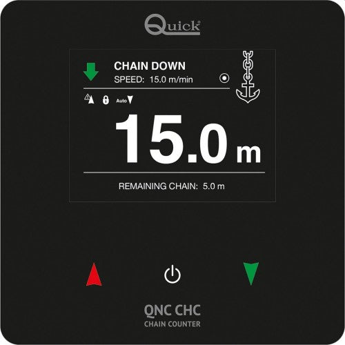 Quick Marine - QNC CHC Chain Counter - LCD Display, 12/24V, IP67 — Quality Boat Parts