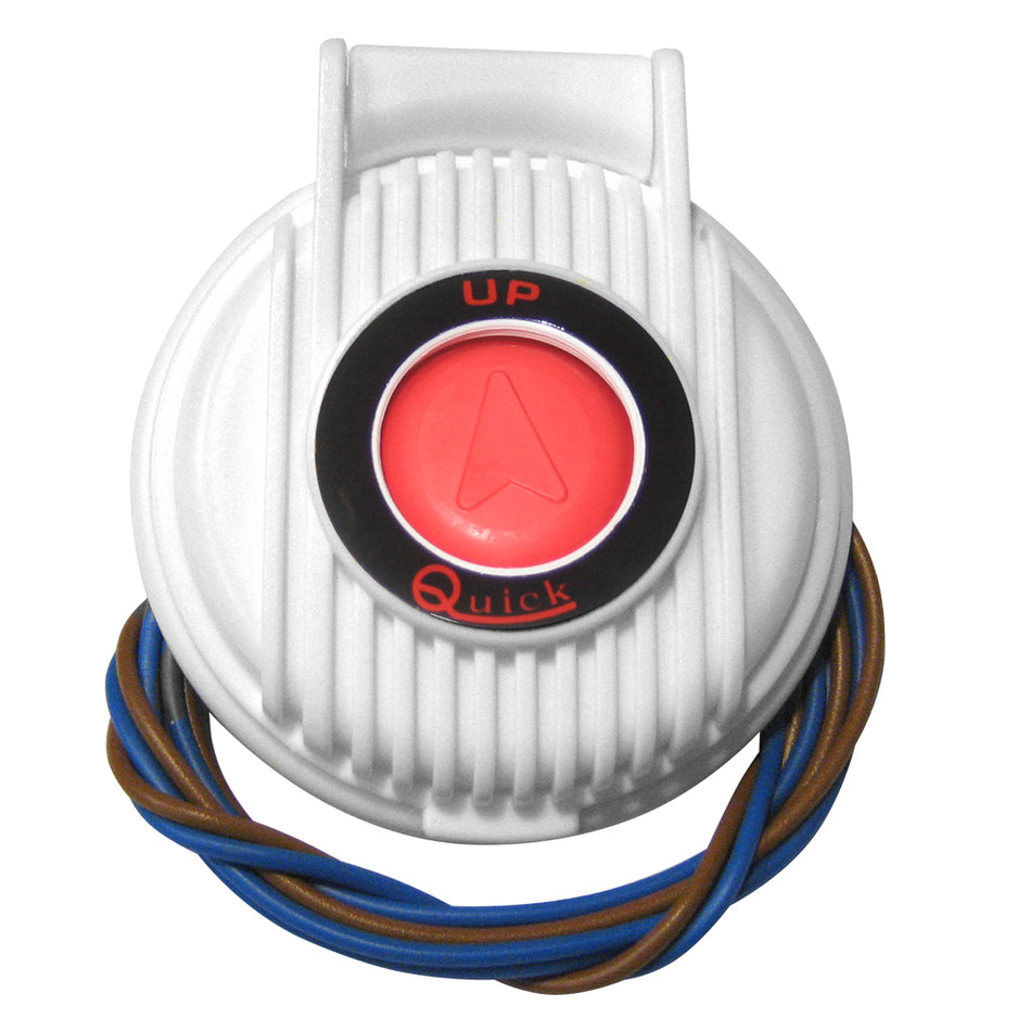 Quick - 900/UW Anchor Lifting Foot Switch - White — Quality Boat Parts