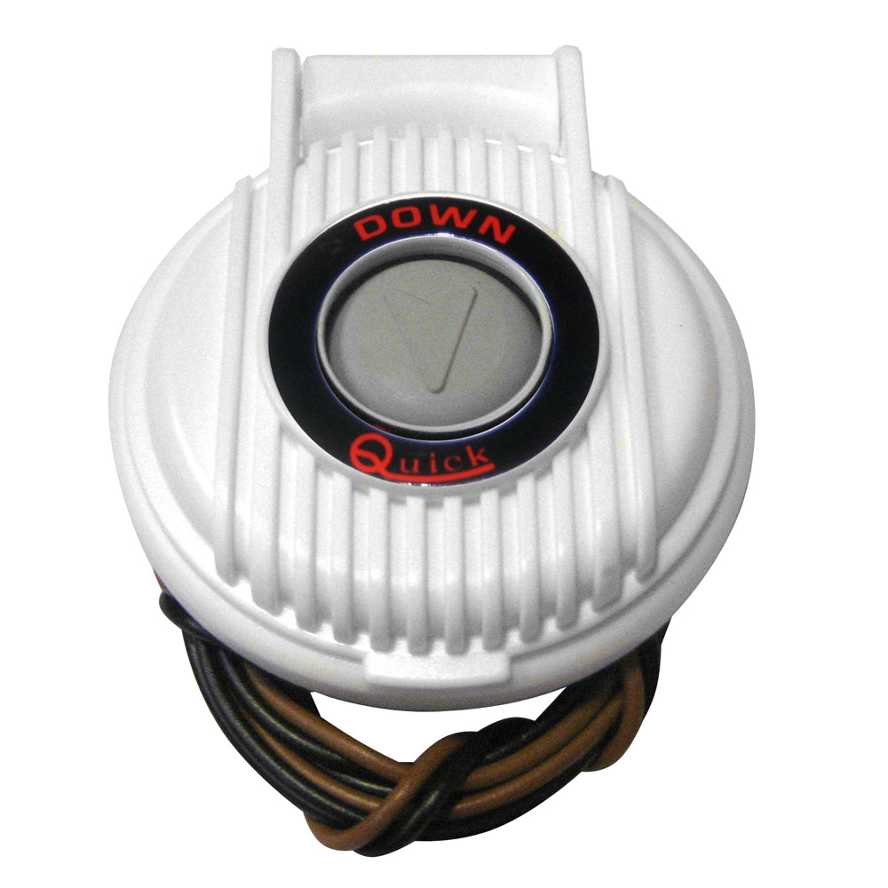 Quick - 900/DW Anchor Lowering Foot Switch - White — Quality Boat Parts