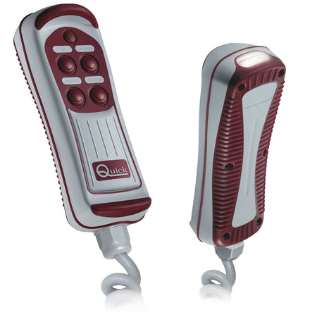 Quick - HRC1004L 4-Button Remote w/LED Light — Quality Boat Parts