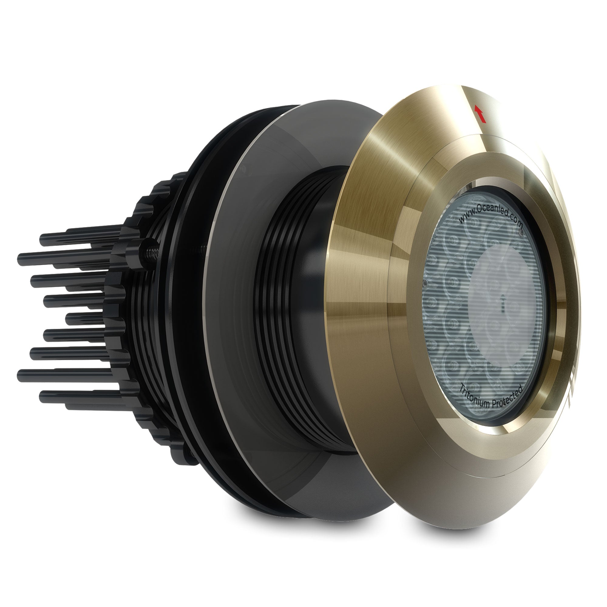 Ocean LED - Pro Series 3010 XFM HD Gen2 Underwater Light - 19600Lm, 9-32V, Aluminium Bronze — Quality Boat Parts