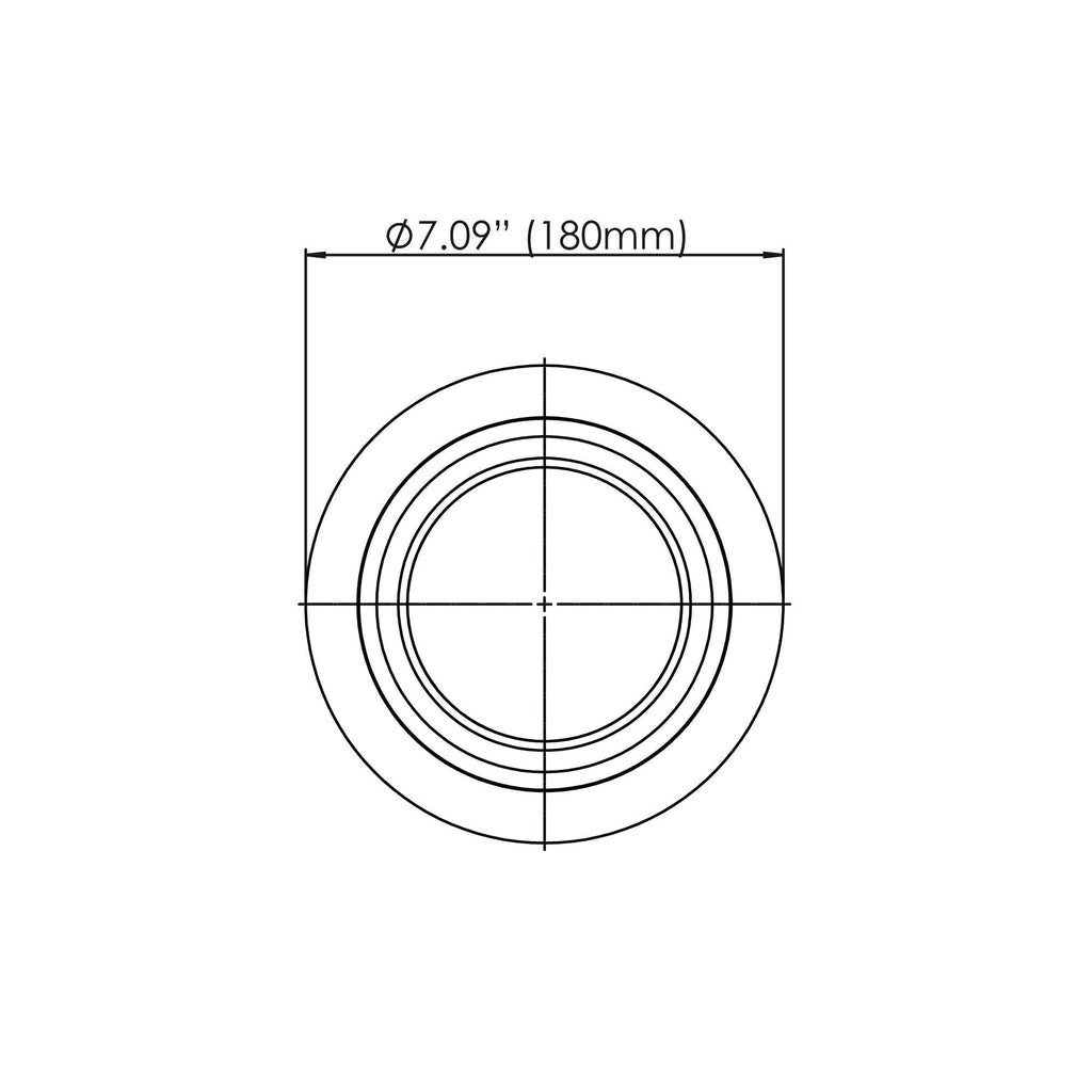 Ocean LED - Pro Series 3010 XFM HD Gen2 Underwater Light - 19600Lm, 9-32V, Aluminium Bronze — Quality Boat Parts