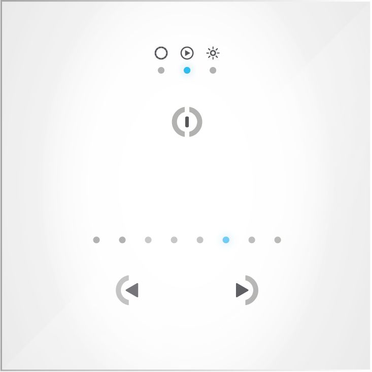 Ocean LED - OceanDMX TP Touch Panel Controller - Touch Sensitive Buttons, Up to 24 Scenes — Quality Boat Parts