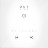 Ocean LED - OceanDMX TP Touch Panel Controller - Touch Sensitive Buttons, Up to 24 Scenes — Quality Boat Parts