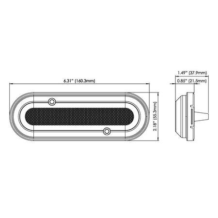 Ocean LED - M6 Gen2 Mast Light - 12/24V DC, White — Quality Boat Parts