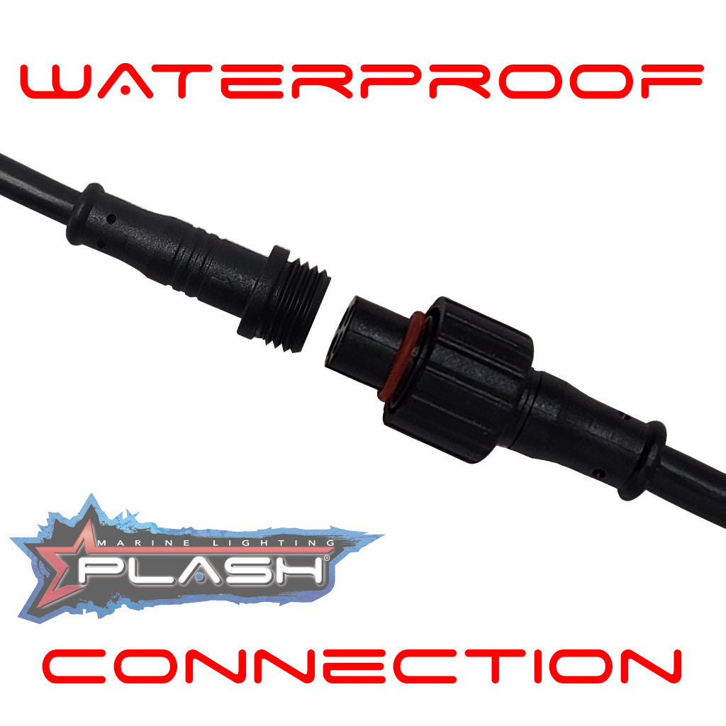 Plash - JL Audio M3/M6 770X (PAIR) LED Speaker Ring - RGB, IP67, 12V (SPKR-KIT-JL-M6-770X) — Quality Boat Parts