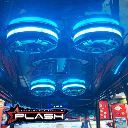 Plash - JL Audio M3/M6 880X (PAIR) LED Speaker Ring - RGB, 12V, IP67 (SPKR-KIT-JL-M6-880X) — Quality Boat Parts