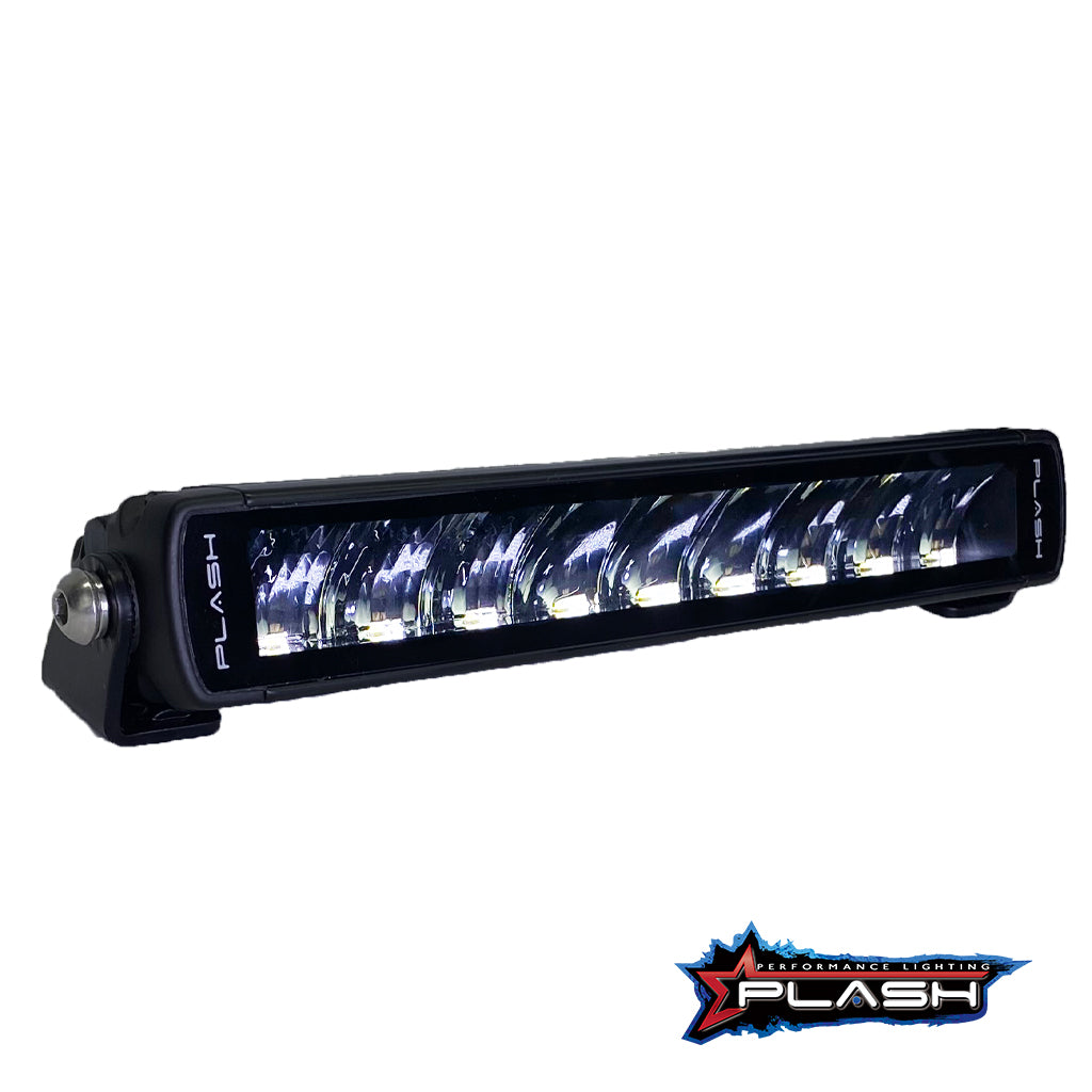 Plash - SRX2-Series 10" LED Light Bar - Black Housing, 45W, 6000K, Cool White, IP67, 9-32V, 3780lm (SRX2-10) — Quality Boat Parts