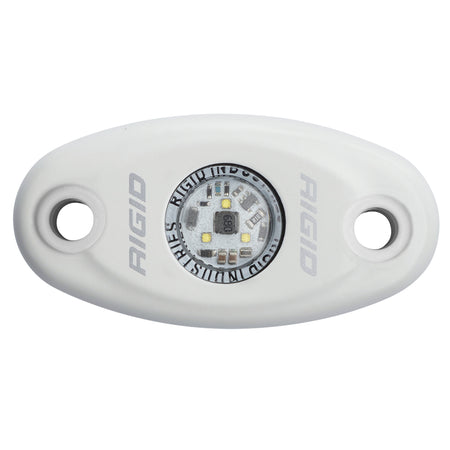 RIGID Industries - A-Series Low Power - Aluminum Housing, Polycarbonate Lens, 50,000h, 4W, 0.3A — Quality Boat Parts