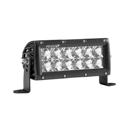RIGID Industries - E-Series Pro - 6", Flood, Black, IP68, 9-36V — Quality Boat Parts
