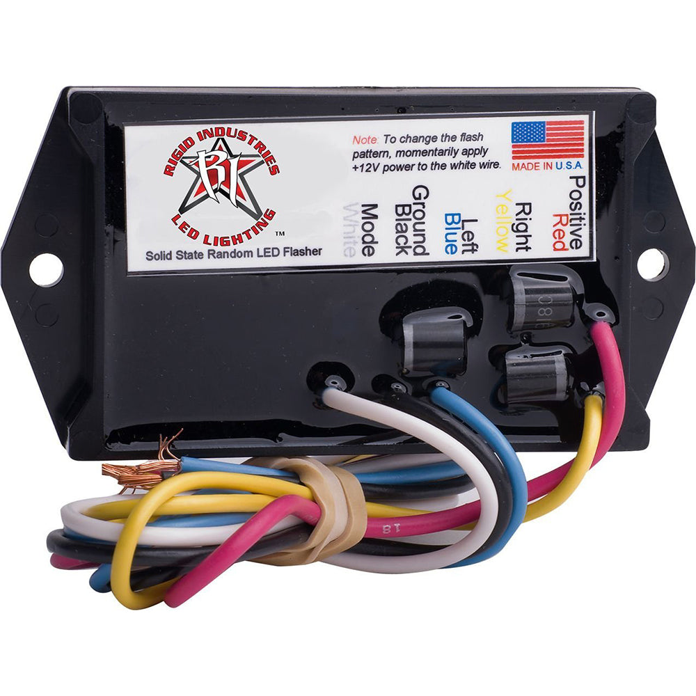 RIGID Industries - Flasher Kit - 12V, 7 Flashing Options — Quality Boat Parts