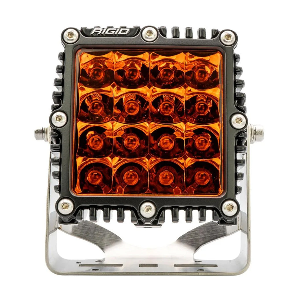 RIGID Industries - Q-Series Pro Lens - Amber, 9-36V, IP68, 123W, 8.8A — Quality Boat Parts