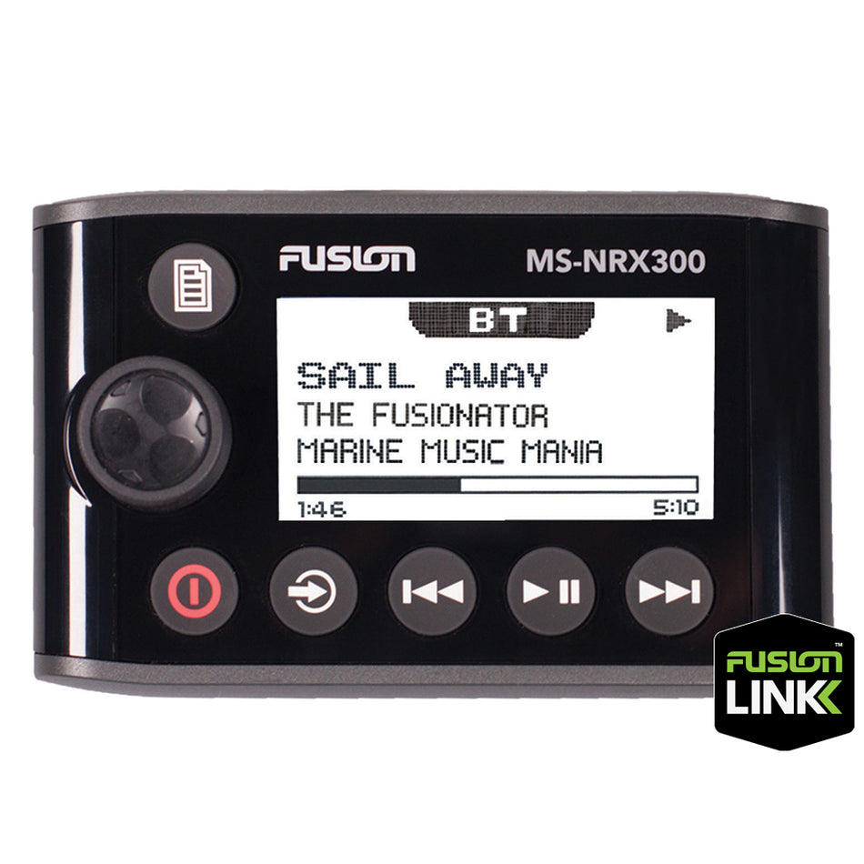 Fusion - MS-NRX300 Remote Control - NMEA 2000 Wired — Quality Boat Parts