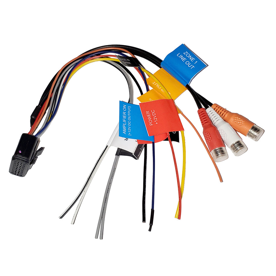 Fusion - Wire Harness f/MS-SRX400 Stereo (D Port) — Quality Boat Parts