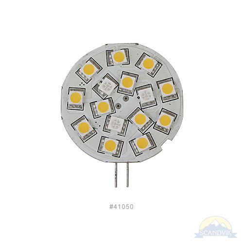 SCANDVIK - Replacement Bulb - 12/24V, 150lm, Warm White, 0.14A, G4, 1.7W (41050) — Quality Boat Parts