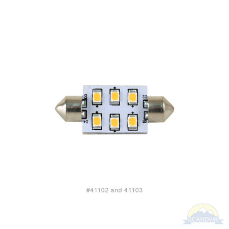 SCANDVIK - Replacement Bulb - 12/24V, 1.2W, 0.10A, Warm White (41102) — Quality Boat Parts