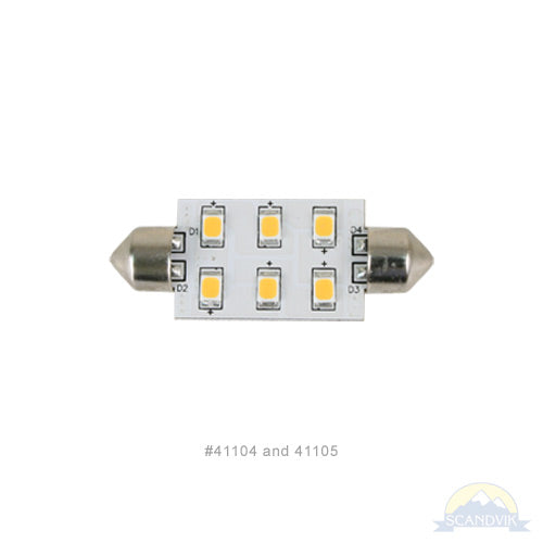 SCANDVIK - Replacement Bulb - 12/24V, 1.2W, 0.10A, Warm White (41102) — Quality Boat Parts