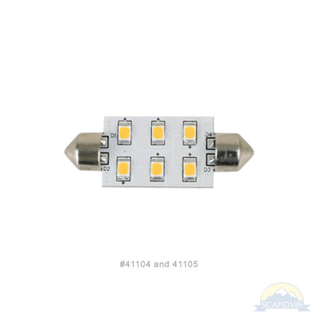 SCANDVIK - Replacement Bulb - 12/24V, 1.2W, 0.10A, Warm White (41102) — Quality Boat Parts