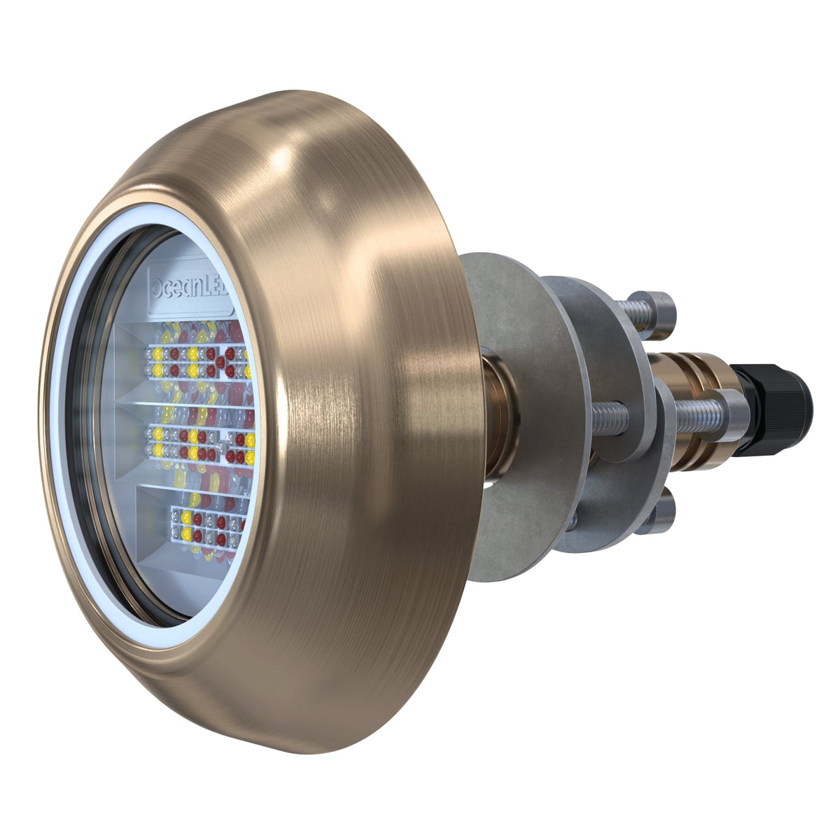 Ocean LED - Explore E6 TH Underwater Light - Bronze Aluminium, IP69K — Quality Boat Parts