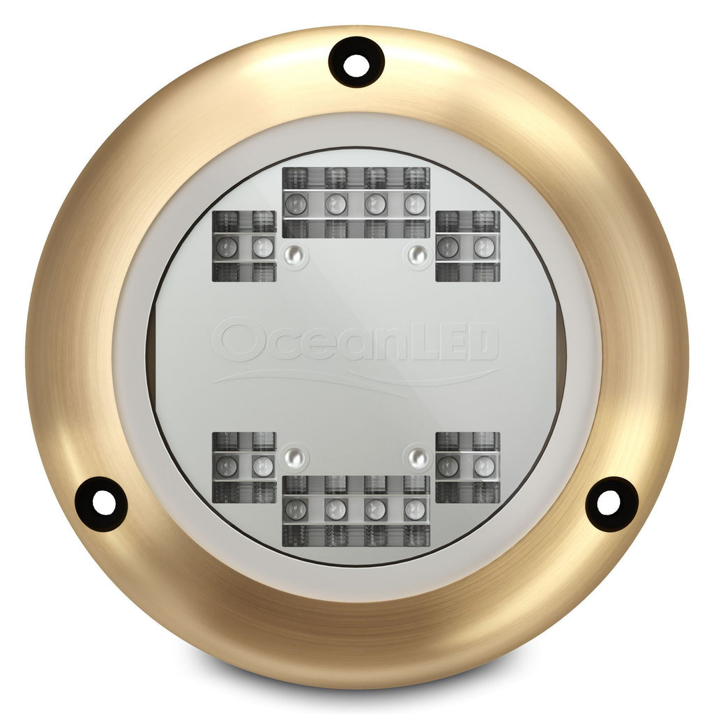 Ocean LED - SPORT S3116s Underwater Light - Rectangular Beam, Aluminium Bronze, IP69K — Quality Boat Parts