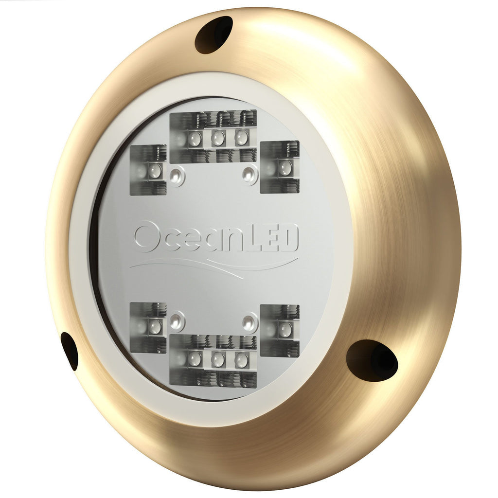 Ocean LED - SPORT S3116s Underwater Light - Rectangular Beam, Aluminium Bronze, IP69K — Quality Boat Parts