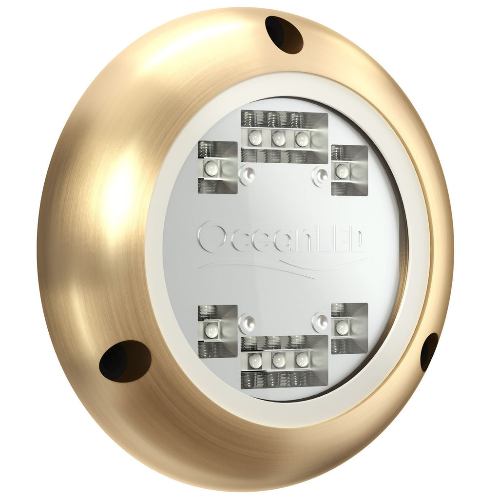 Ocean LED - SPORT S3116s Underwater Light - Rectangular Beam, Aluminium Bronze, IP69K — Quality Boat Parts