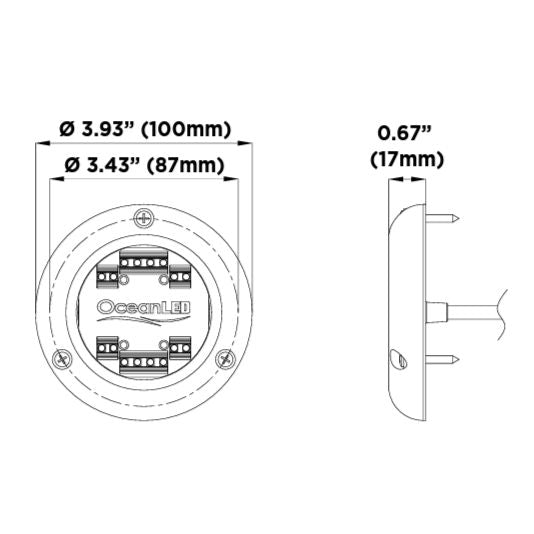 Ocean LED - Sport S3166s Underwater Light - Multi-Colour, 8448Lm, 9-32V (012110C) — Quality Boat Parts