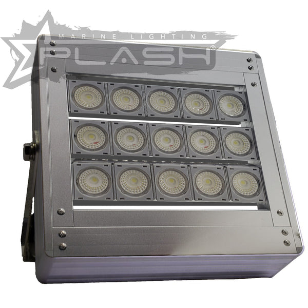 Plash - Aransas-Series Marine LED Flood Light - 90-295V, IP68, Cool White — Quality Boat Parts