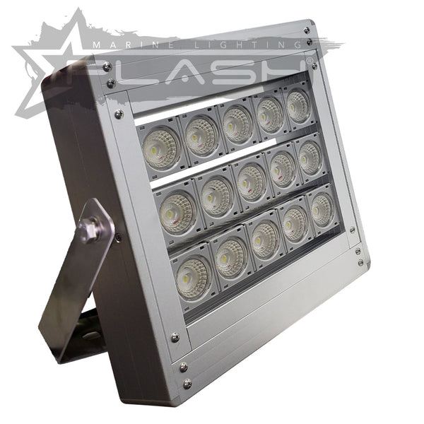 Plash - Aransas-Series Marine LED Flood Light - 90-295V, IP68, Cool White — Quality Boat Parts