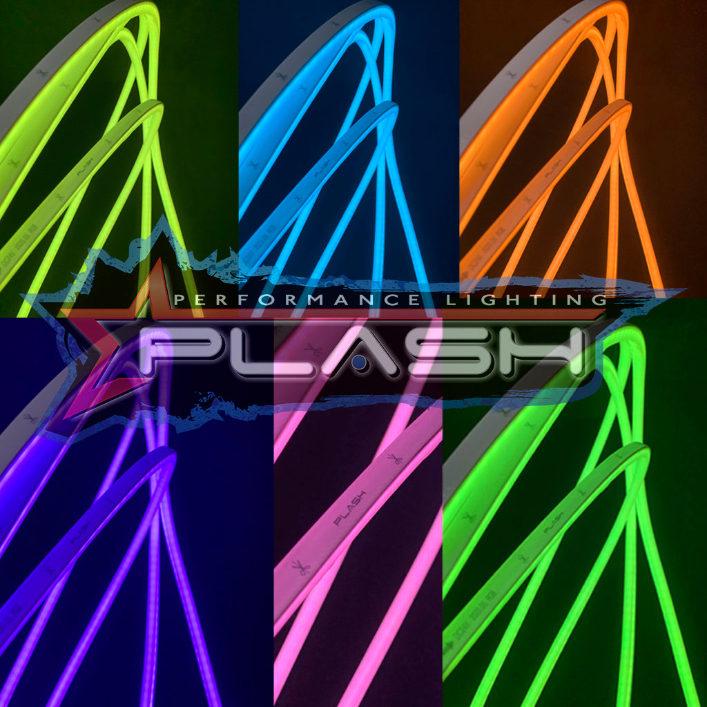 Plash - Mini LED Neon Flex - RGB, 10W, IP68, 12V, 319lm, 16ft (PL-NEON-MINI-RGB-16FT-12V) — Quality Boat Parts
