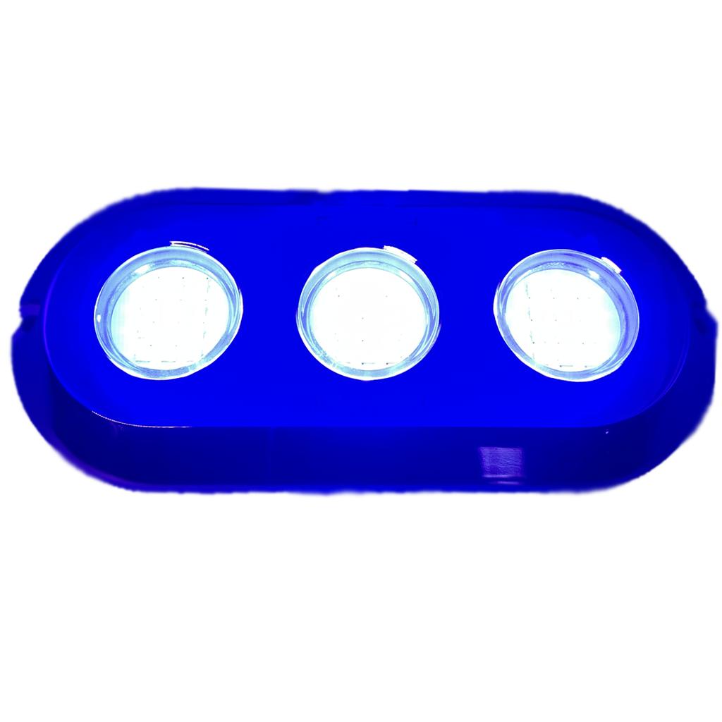 Plash - Grande Underwater Transom Light - 180W, 12V, IP68, 10.5A, 7160Lm — Quality Boat Parts