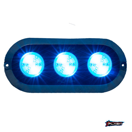 Plash - Grande Underwater Transom Light - RGB, 180W, 12V, 9.4A, 13950lm (PL-UWL-180RGB-K-C) — Quality Boat Parts