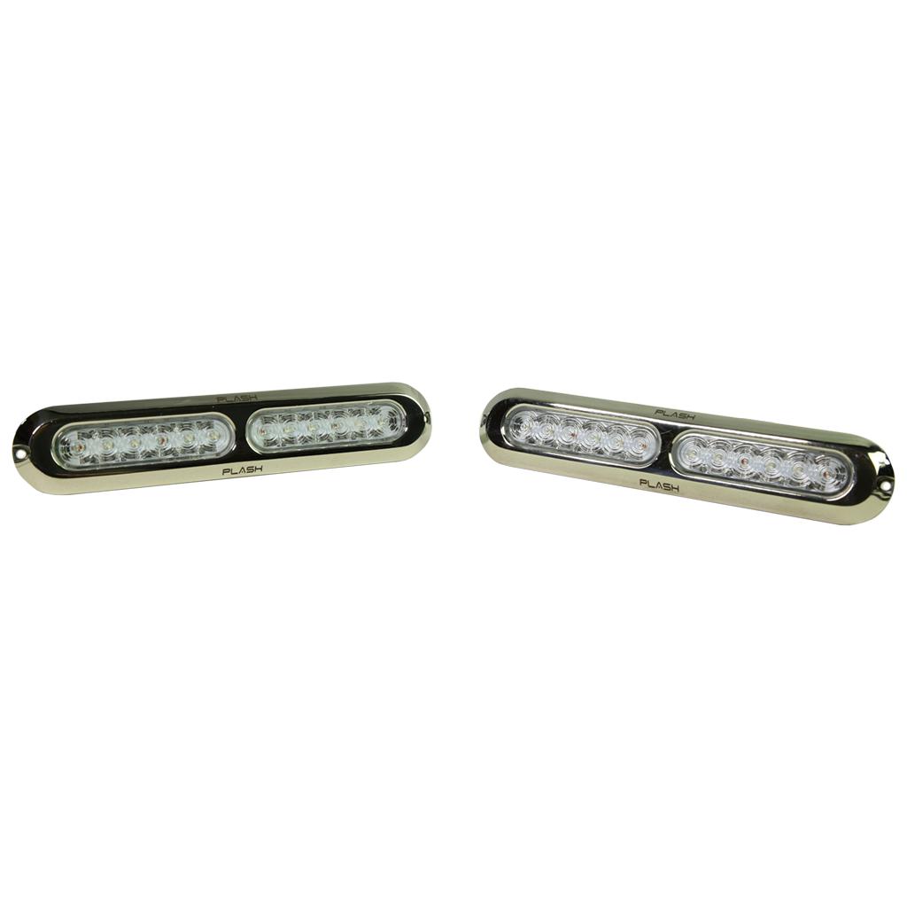 Plash - Poquito Underwater Transom Light - 60W, IP68, 12V, 3.7A, 4.650lm — Quality Boat Parts