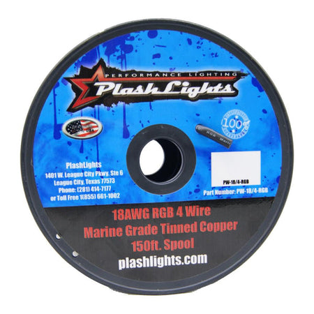 Plash - Conductor Wire - 150ft, Spool, 300V — Quality Boat Parts