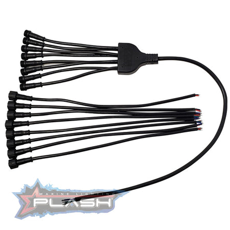 Plash - RGB Splitter - 8-Way (PW-8WAY-RGB) — Quality Boat Parts