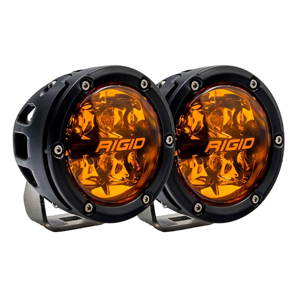 RIGID Industries - 360 Series Pro Lens - Amber, 9-36V, IP68, 50,000h, 28W — Quality Boat Parts