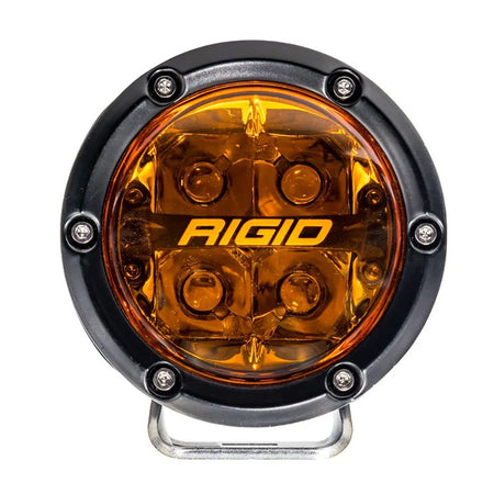 RIGID Industries - 360 Series Pro Lens - Amber, 9-36V, IP68, 50,000h, 28W — Quality Boat Parts