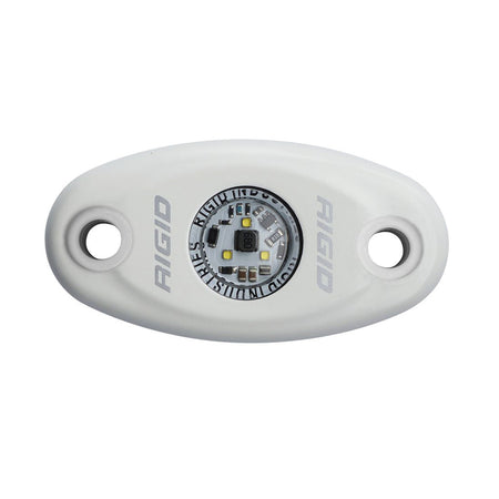 RIGID Industries - A-Series High Power - Polycarbonate Lens, 50,000h, 4W, Aluminum, 0.3A, 400Lm — Quality Boat Parts