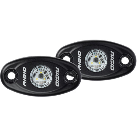 RIGID Industries - A-Series High Power - Polycarbonate Lens, 50,000h, 4W, Aluminum, 0.3A, 400Lm — Quality Boat Parts