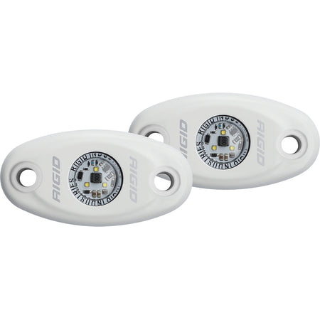 RIGID Industries - A-Series High Power - Polycarbonate Lens, 50,000h, 4W, Aluminum, 0.3A, 400Lm — Quality Boat Parts