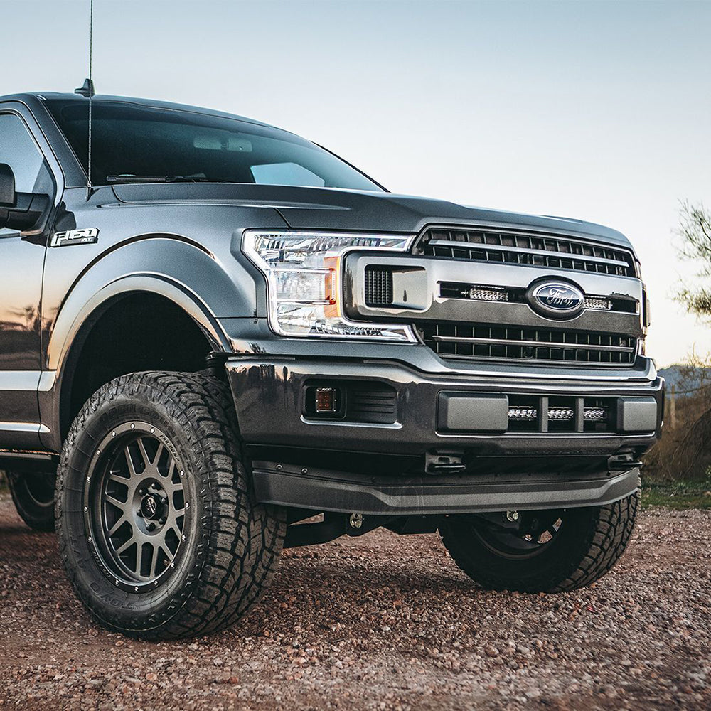 RIGID Industries - 2018+ Ford F-150 Hidden Grille Mount f/6" Lightbar - Black — Quality Boat Parts